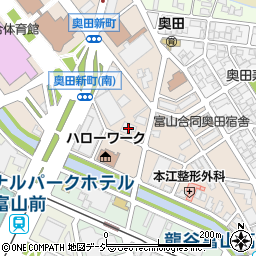 福井銀行富山社宅周辺の地図