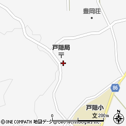 長野県長野市戸隠豊岡1359周辺の地図