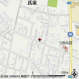 栃木県さくら市氏家3261周辺の地図
