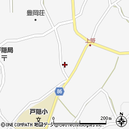 長野県長野市戸隠豊岡1449周辺の地図