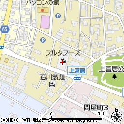 フルタフーズ富山工場周辺の地図