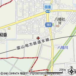 富山県中新川郡舟橋村国重81周辺の地図