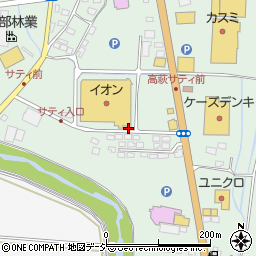 茨城県高萩市安良川236周辺の地図