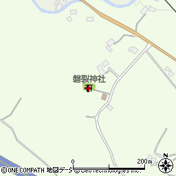磐裂神社周辺の地図
