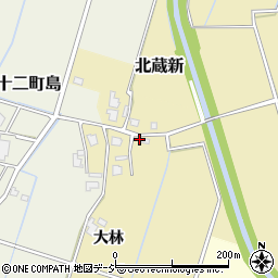 富山県高岡市大林731周辺の地図