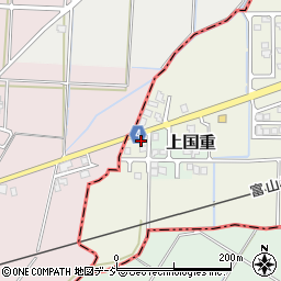 富山県中新川郡舟橋村国重10周辺の地図