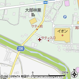 茨城県高萩市安良川600-1周辺の地図