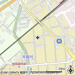 富山県高岡市福岡町上蓑483-3周辺の地図