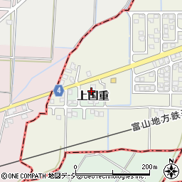 富山県中新川郡舟橋村国重15周辺の地図