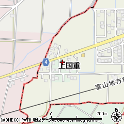 富山県中新川郡舟橋村国重11周辺の地図