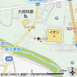茨城県高萩市安良川603周辺の地図