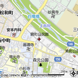 錦町公民館周辺の地図