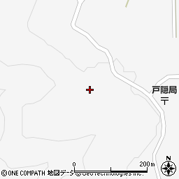 長野県長野市戸隠豊岡1180周辺の地図