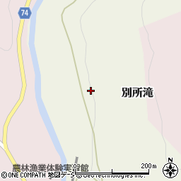 富山県小矢部市別所滝520周辺の地図