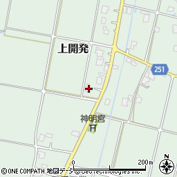 富山県高岡市上開発114周辺の地図