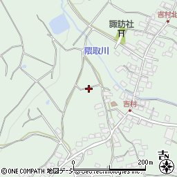 長野県長野市吉周辺の地図