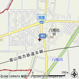 富山県中新川郡舟橋村国重86周辺の地図