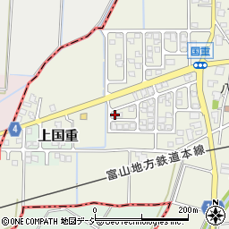 富山県中新川郡舟橋村国重53-26周辺の地図