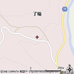 富山県小矢部市了輪467周辺の地図