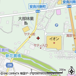 イオン高萩店Ａ駐車場周辺の地図