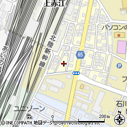 上冨居新町公園周辺の地図