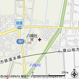 富山県中新川郡舟橋村国重135周辺の地図