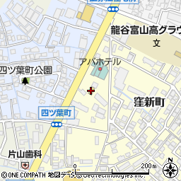 セブンイレブン富山窪新町店周辺の地図