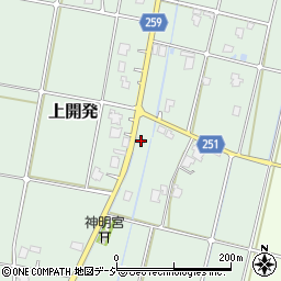 富山県高岡市上開発96周辺の地図