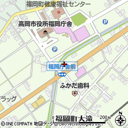 富山銀行福岡支店 ＡＴＭ周辺の地図