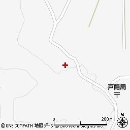 長野県長野市戸隠豊岡1138周辺の地図