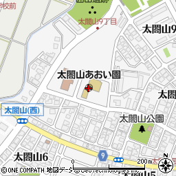 太閤山子育て支援センター周辺の地図