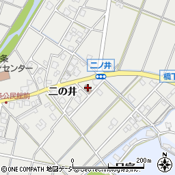 二ノ井公民館周辺の地図
