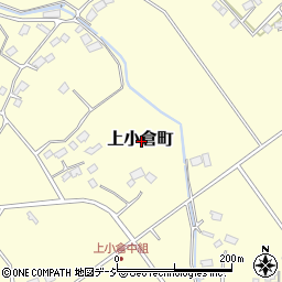 栃木県宇都宮市上小倉町周辺の地図