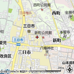 内山パカン店周辺の地図