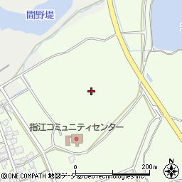 石川県かほく市指江フ周辺の地図