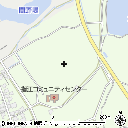 石川県かほく市指江（フ）周辺の地図