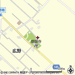 富山県中新川郡上市町広野1342周辺の地図