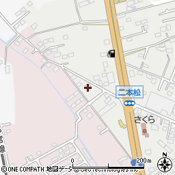 栃木県さくら市氏家3436周辺の地図