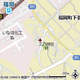 下蓑町公民館周辺の地図