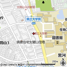太閤山県営住宅団地３号周辺の地図