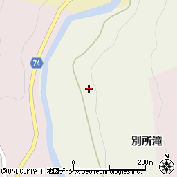 富山県小矢部市別所滝509周辺の地図