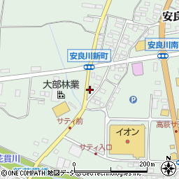 茨城県高萩市安良川761周辺の地図