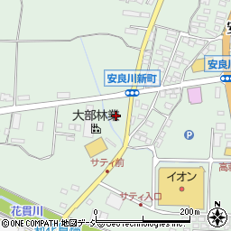 茨城県高萩市安良川762周辺の地図