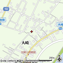 石川県かほく市大崎（ホ）周辺の地図