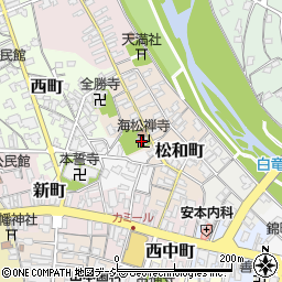 海松禅寺周辺の地図