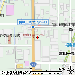 富山県富山市新庄本町周辺の地図