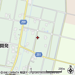 富山県高岡市上開発51周辺の地図