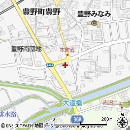 長野県長野市豊野町豊野376-4周辺の地図