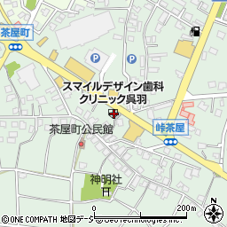 スマイルデザイン歯科クリニック呉羽周辺の地図