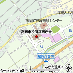 福岡町土地改良区周辺の地図